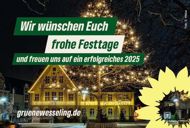 Wir wünschen frohe Weihnachten!