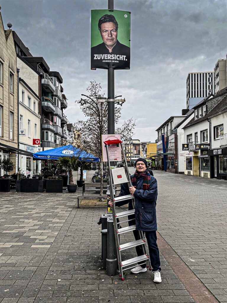 Wir sind im Wahlkampf!